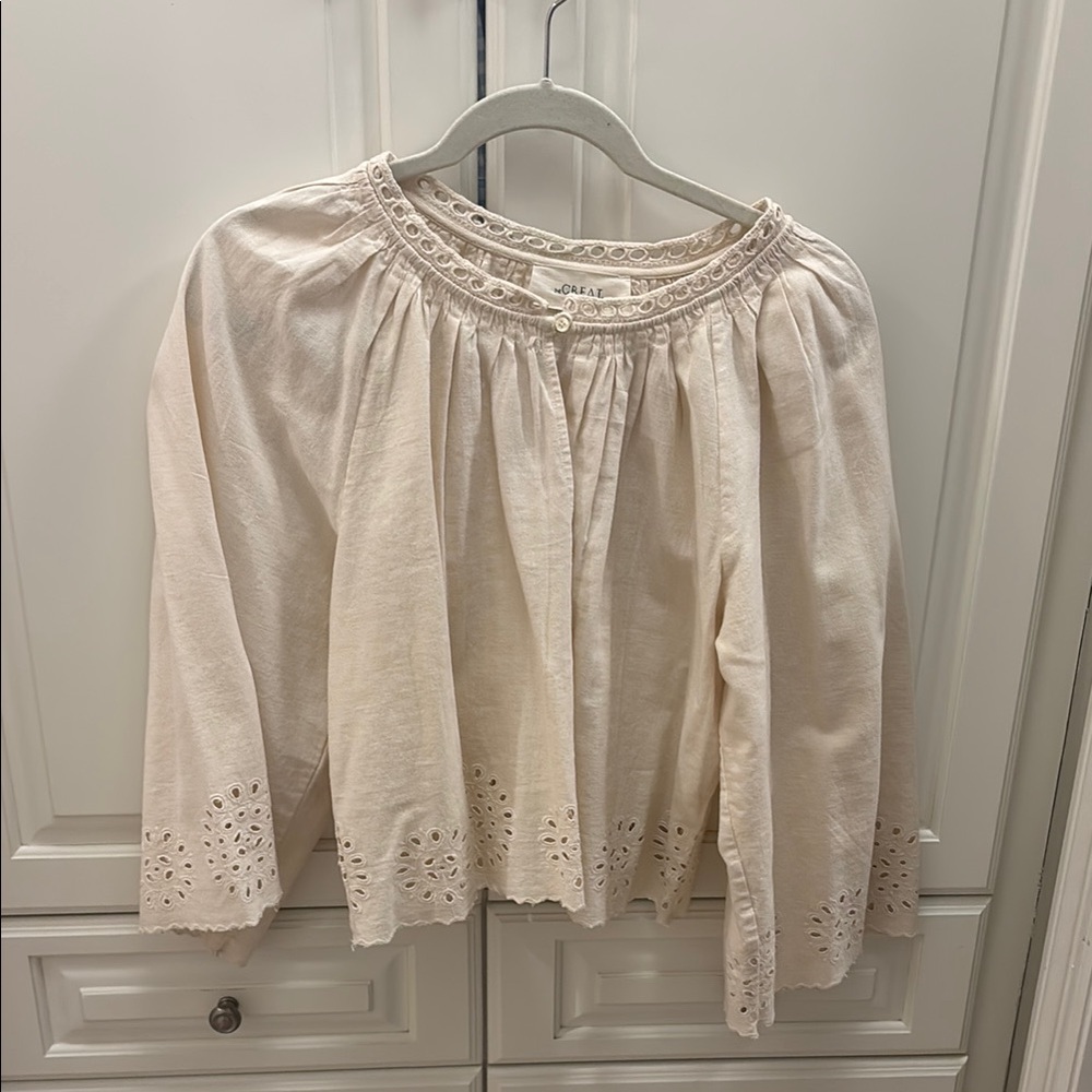 The Great blouse with eyelet